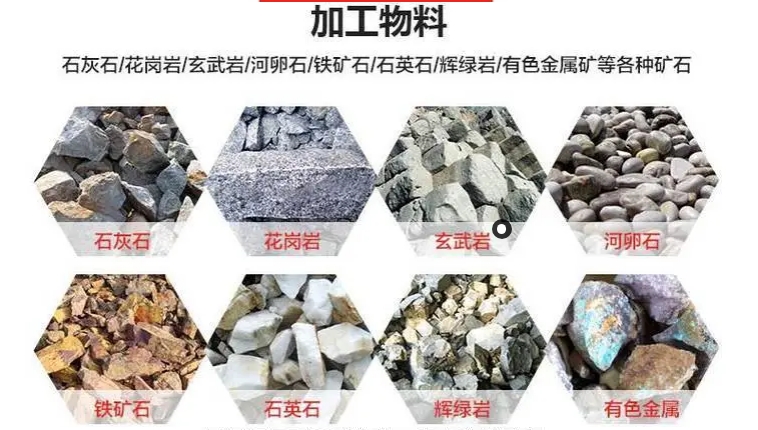 鹅卵石制砂机生产线